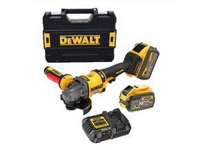 Шлифмашина угловая аккумуляторная DeWALT DCG418SHDX2