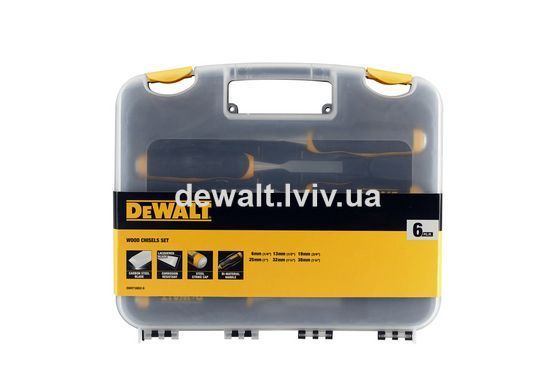 Набор из шести стамесок DeWALT DWHT16852-9