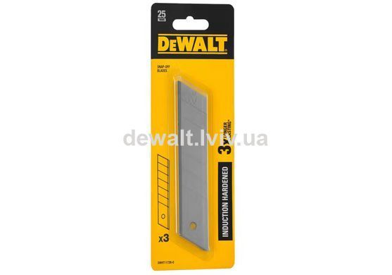 Лезвия запасные шириной 25 мм с отламывающимися сегментами DeWALT DWHT11726-0