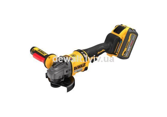 Шлифмашина угловая аккумуляторная DeWALT DCG418SHDX2