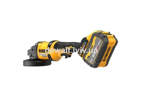 Шлифмашина угловая аккумуляторная DeWALT DCG418SHDX2