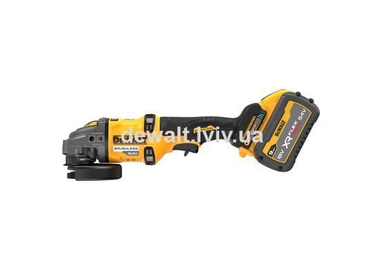 Шлифмашина угловая аккумуляторная DeWALT DCG418SHDX2