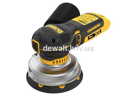 Акумуляторна орбітальна шліфувальна машина 18V XR, 125 мм, DeWALT DCW211NT