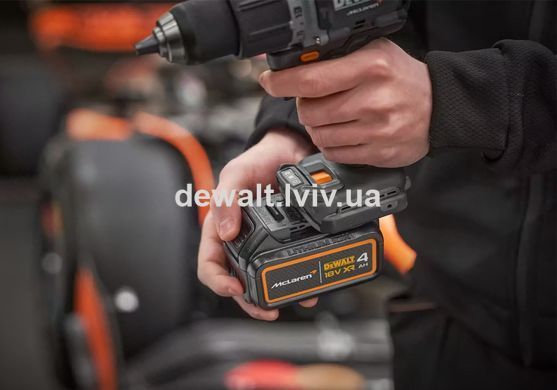 Набор из двух аккумуляторных бесщеточных инструментов McLaren F1 TEAM LIMITED EDITION DeWALT DCK200MM2T