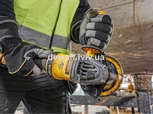 Шліфмашина кутова акумуляторна XR FLEXVOLT DeWALT DCG414