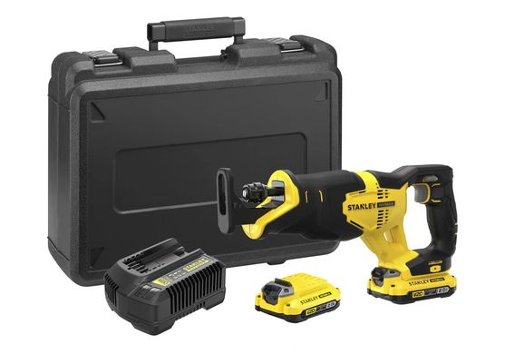 Пила сабельная аккумуляторная STANLEY FATMAX SFMCS300D2K