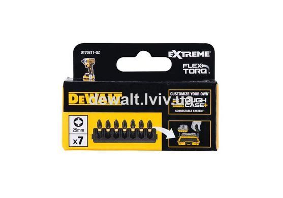Кассета с битами DeWALT DT70811