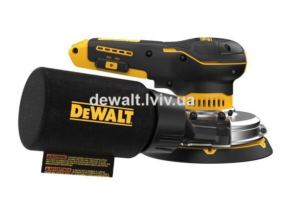 Акумуляторна орбітальна шліфувальна машина 18V XR, 150 мм, DeWALT DCW230NT