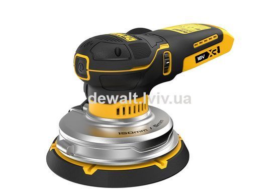 Акумуляторна орбітальна шліфувальна машина 18V XR, 150 мм, DeWALT DCW230NT