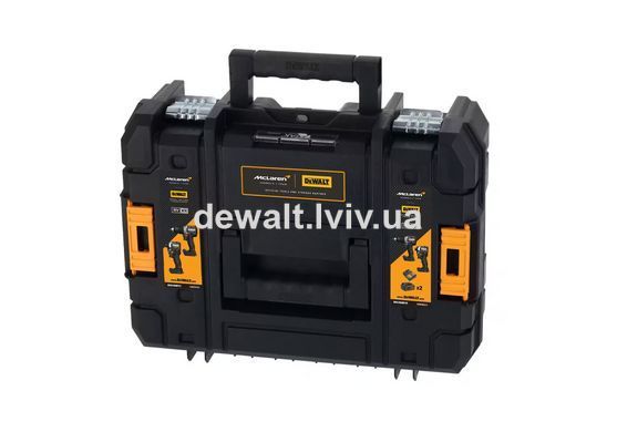 Набор из двух аккумуляторных бесщеточных инструментов McLaren F1 TEAM LIMITED EDITION DeWALT DCK200MP2T