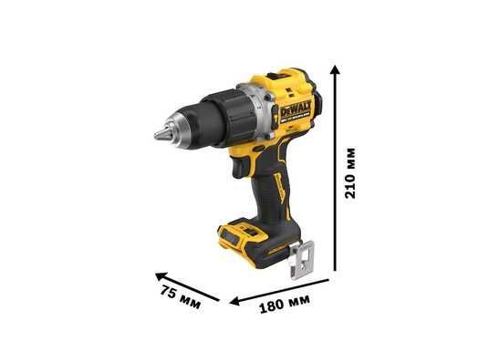 Дриль-шурупокрут з ударом акумуляторний DeWALT DCD805 - купить в