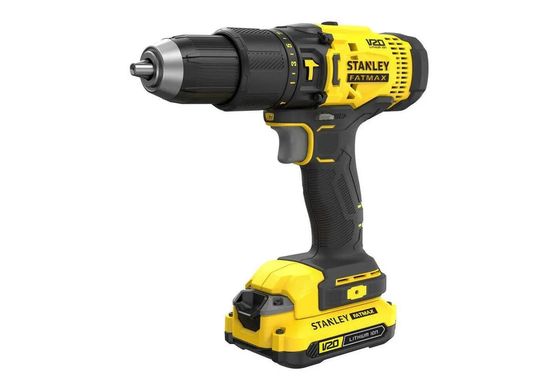 Дриль-шурупокрут ударний акумуляторний STANLEY FATMAX SFMCD711C2K