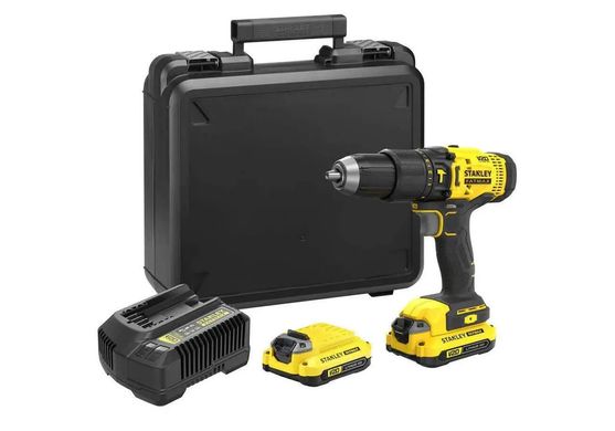 Дрель-шуруповерт ударный аккумуляторный STANLEY FATMAX SFMCD711C2K