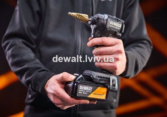 Шурупокрут ударний/Impact акумуляторний McLaren F1 TEAM LIMITED EDITION DeWALT DCF86MP1T