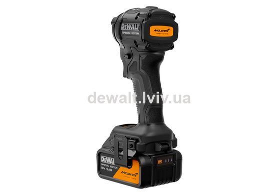 Шурупокрут ударний/Impact акумуляторний McLaren F1 TEAM LIMITED EDITION DeWALT DCF86MP1T