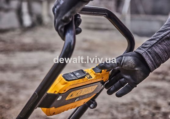 Вібраційна плита прямохідна акумуляторна POWERSHIFT DeWALT DCPS7154N