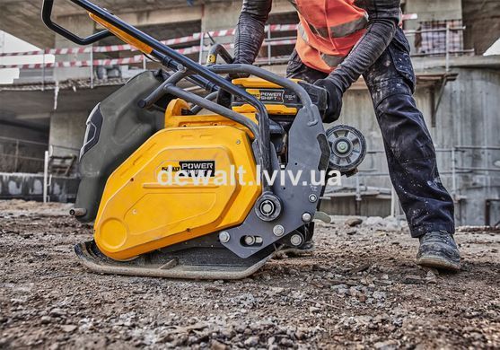 Вібраційна плита прямохідна акумуляторна POWERSHIFT DeWALT DCPS7154N