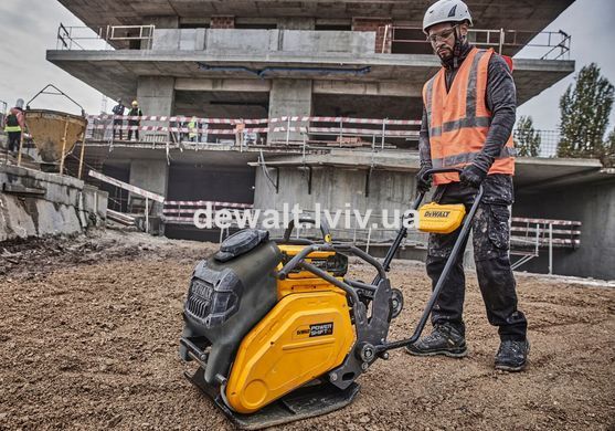 Вібраційна плита прямохідна акумуляторна POWERSHIFT DeWALT DCPS7154N