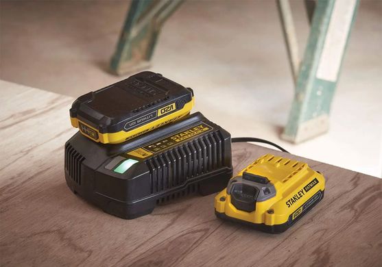 Дриль-шурупокрут безщітковий акумуляторний STANLEY FATMAX SFMCD710D2K