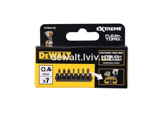 Кассета з битами FlexTorq DeWALT DT70813