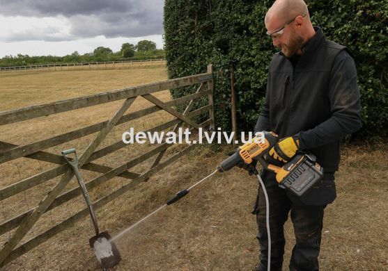 Портативна бездротова мийка високого тиску 54V XR FLEXVOLT, DeWALT DCMPW1000N