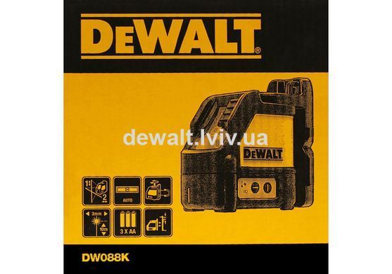 Лазерный нивелир DeWALT DW088K