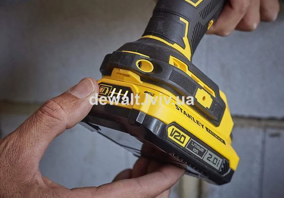 Дриль-шурупокрут ударний безщітковий акумуляторний STANLEY FATMAX SFMCD715D2K