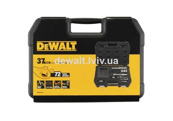 Набор головок и бит 1/4, 37 предметов DeWALT DWMT19238-1