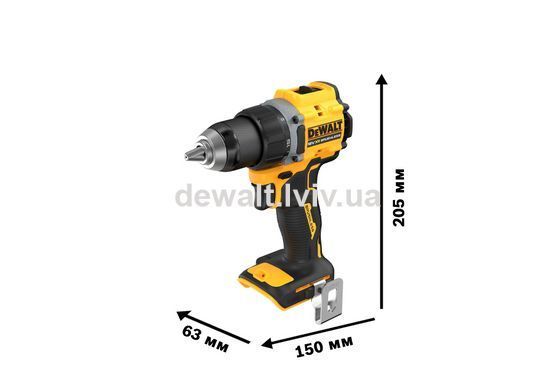 Дрель-шуруповерт аккумуляторная DeWALT DCD794P2T