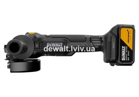 Шлифмашина угловая аккумуляторная DeWALT DCG45MP2T