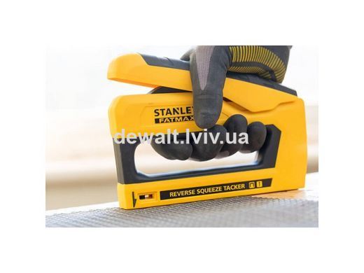 Степлер FatMax&reg; под скобы типа G длиной 6-14 мм и гвозди типа J длиной 12; 15 мм STANLEY FMHT0-80551