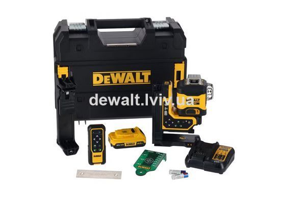 Уровень лазерный линейный DeWALT DCLE34035D1