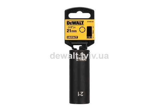 Головка торцева ударна довга IMPACT DeWALT DT7555