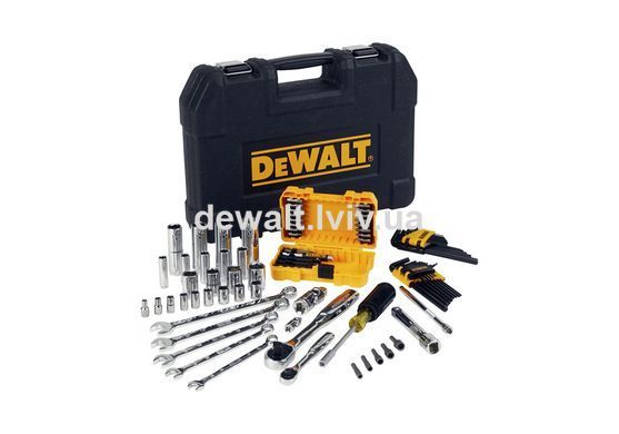 Набор головок и бит 1/4, 3/8, 89 предметов DeWALT DWMT73800-1