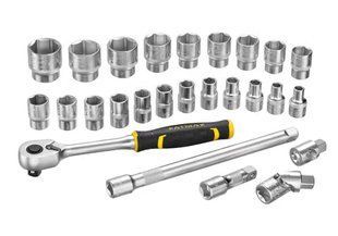 Набор головок торцевых 1/2 FATMAX&reg; Maxi Drive, шестигранных, 26 предметов STANLEY FMMT98103-1