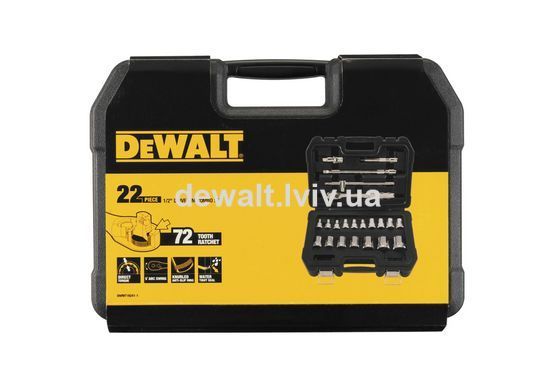 Набор головок 1/2, 22 предмета DeWALT DWMT19241-1