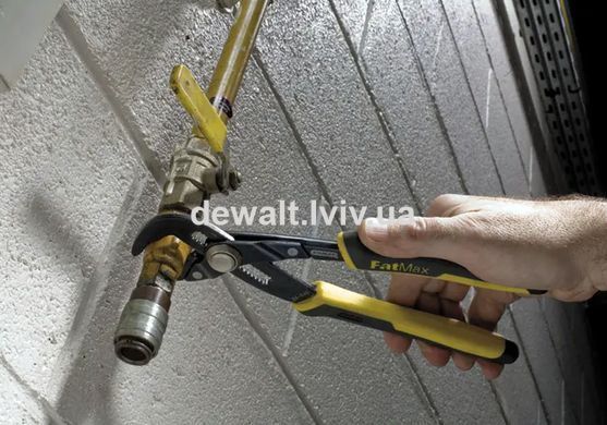 Пасатижі FatMax Groove Joint переставні сантехнічні довжиною 300 мм STANLEY 0-84-649