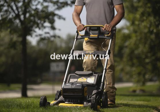 Газонокосарка акумуляторна самохідна безщіткова DeWALT DCMWSP156KIT
