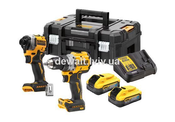 Набір из 2-х інструментів акумуляторних DeWALT DCK2051H2T