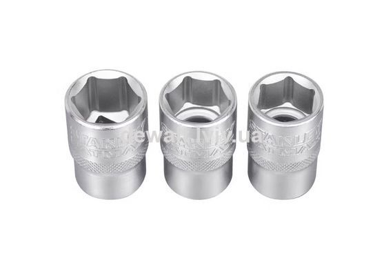 Набор торцевых головок 1/2 Maxi Drive с шестигранным профилем, 3 шт: 17, 18, 19 мм. STANLEY FMMT17094-0