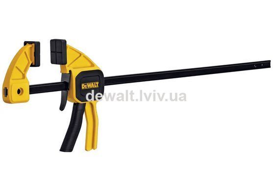 Струбцина М триггерна з максимальним зусиллям стиснення 63 кг DeWALT DWHT0-83140