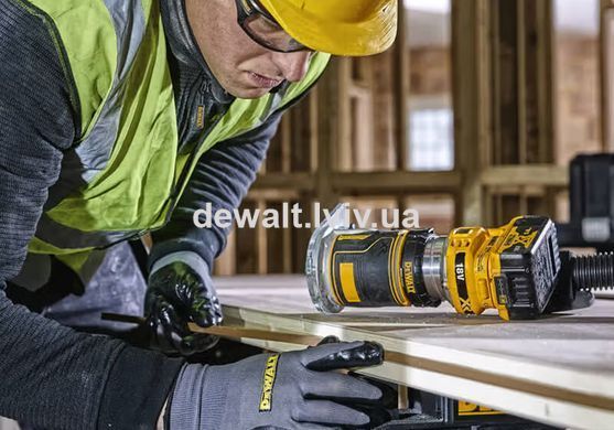Фрезер кромковочный аккумуляторный DeWALT DCW604NT