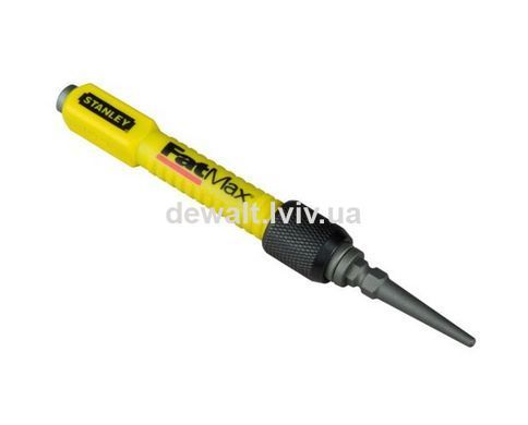 Пробоєць FatMax® Interchangeable Nail Set з переставним наконечником 0,8 мм+1,6 мм, завдовжки 76 мм STANLEY 1-58-501