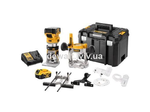 Фрезер кромковочный аккумуляторный DeWALT DCW604P2