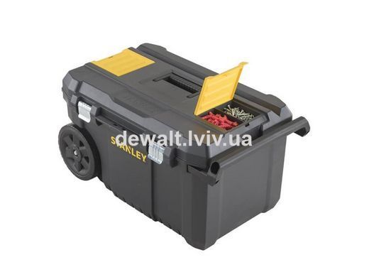 Ящик большого объема ESSENTIAL CHEST, размеры 665x404x344 мм, с колесами STANLEY STST1-80150