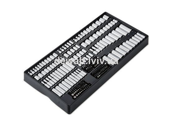 Набор головок, бит, шестигранных ключей 1/4, 3/8, 1/2, 341 предмет DeWALT DWMT45341-1