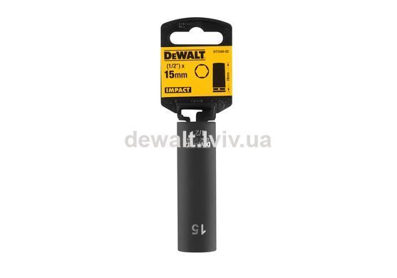 Головка торцева ударна довга IMPACT DeWALT DT7549