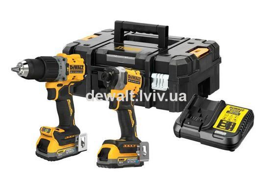 Набір из 2-х інструментів акумуляторних DeWALT DCK2050H2T