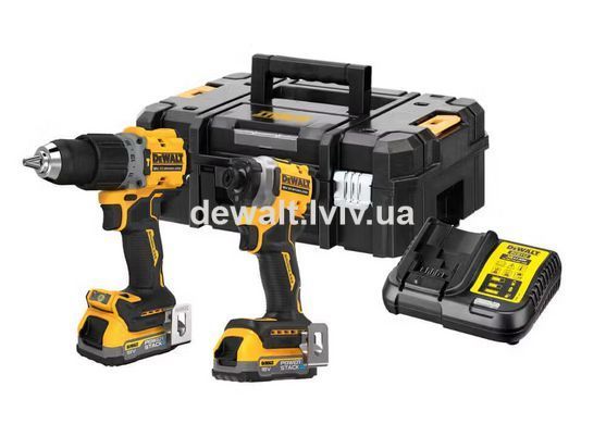 Набор из 2-х инструментов аккумуляторных DeWALT DCK2050H2T