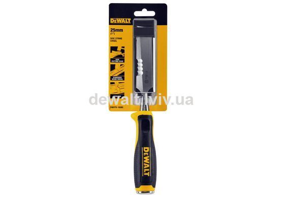 Стамеска DEWALT лезвие длиной 150 мм с дополнительной боковой режущей кромкой, 25 х 300 мм DeWALT DWHT0-16065